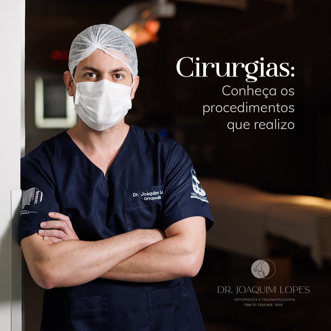 Cirurgias do joelho: conheça os procedimentos que realizo
